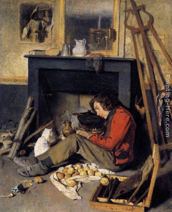 Octave Tassaert Studio Interior